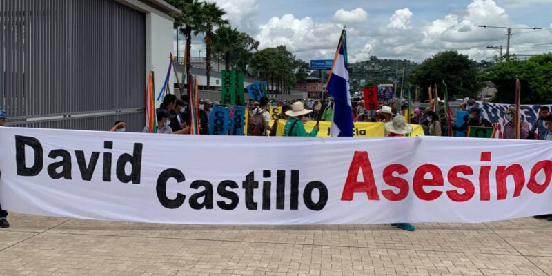 COPINH: La sentencia a David Castillo no satisface la exigencia de Justicia del  Pueblo Lenca. El Estado de Honduras se mantiene en deuda