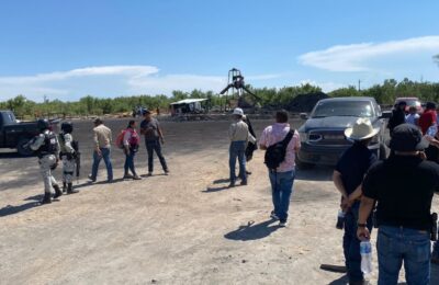 Nueve mineros quedaron atrapados en un pozo de carbón en Sabinas, Coahuila
