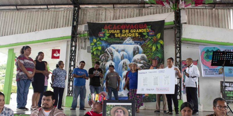 El municipio de Acacoyagua, Chiapas se declara “Libre de Minería”