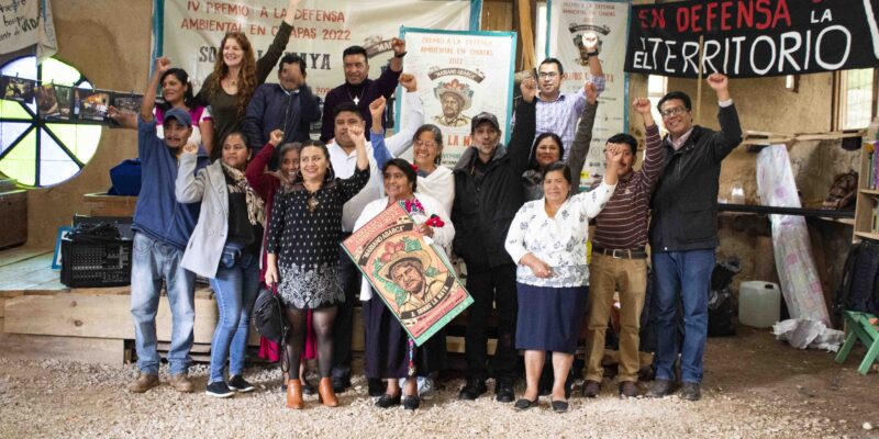 Carta de Solidaridad de las 36 organizaciones avales del Premio Mariano Abarca con #SomosLaMaya por su movimiento de resistencia a una gasolinera