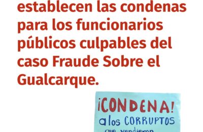 Honduras: Finalmente se establecen las condenas para los funcionarios públicos culpables del caso Fraude sobre el Gualcarque