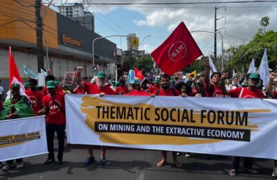 REMA respalda declaración del Foro Social Temático sobre Minería y Economía Extractivista lanzado en la Cumbre de los Pueblos durante la COP 30 en Belém, Brasil 
