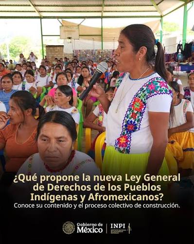 CRAADET se pronuncia ante la Ley General de Derechos de los Pueblos Indígenas y Afromexicanos