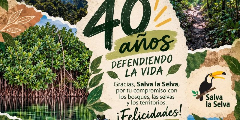 Celebramos 40 años de Salva la Selva