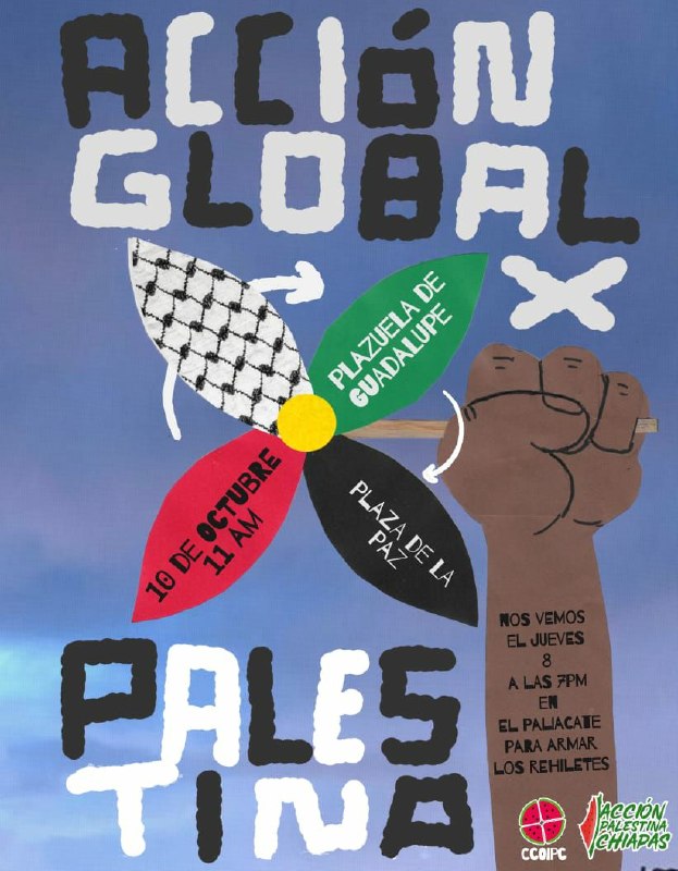 DOS JORNADAS POR PALESTINA en San Cristóbal de las Casas